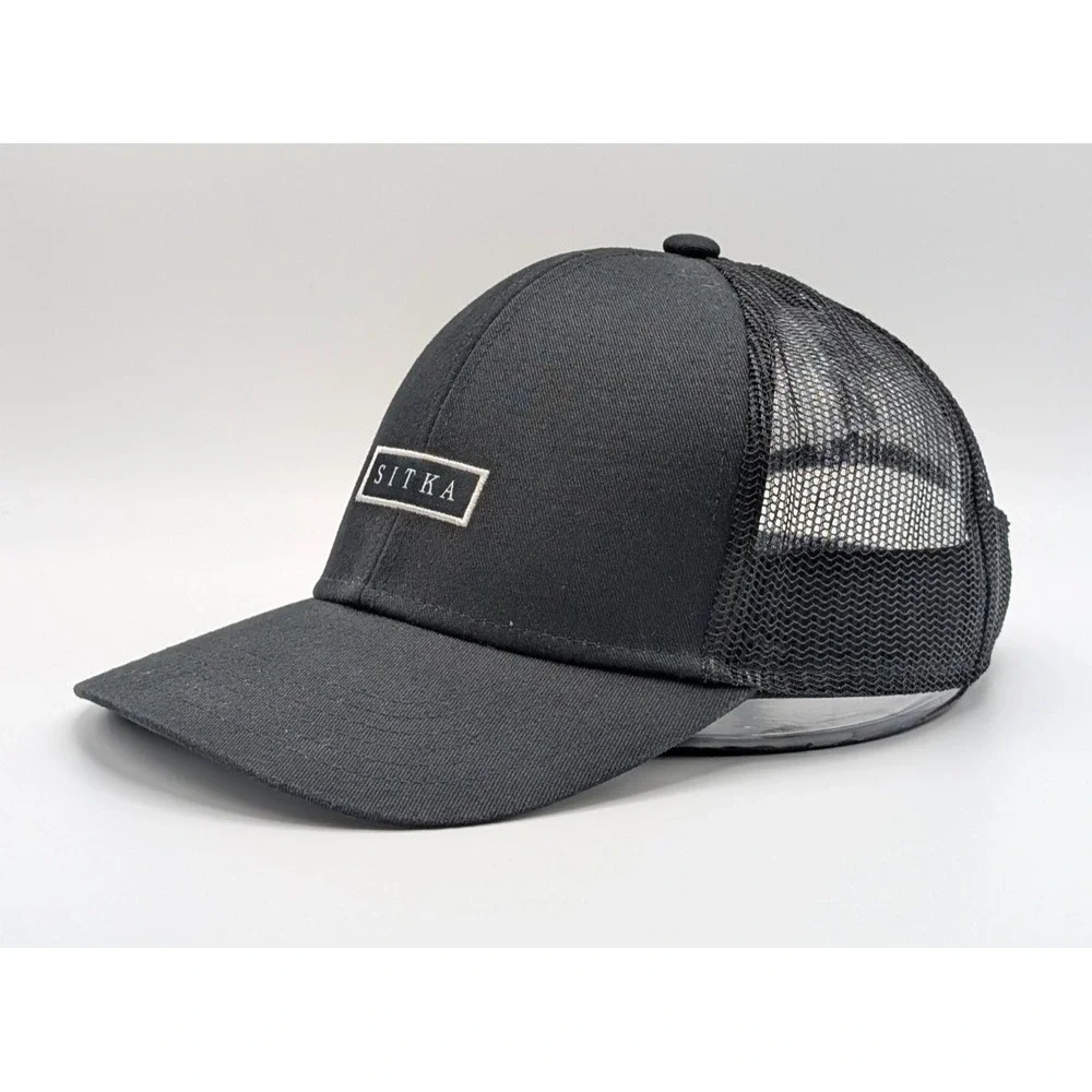 Sitka Icon Patch Hi Pro Trucker Cap Mens One Size‎ Black Outdoors